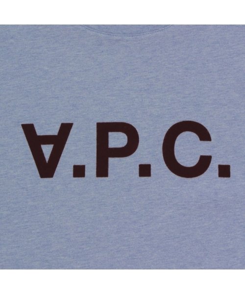 A.P.C.(アーペーセー)/アーペーセー Tシャツ カットソー Tシャツ 半袖カットソー トップス ブルー メンズ APC H26943 COGFI IAL/img06