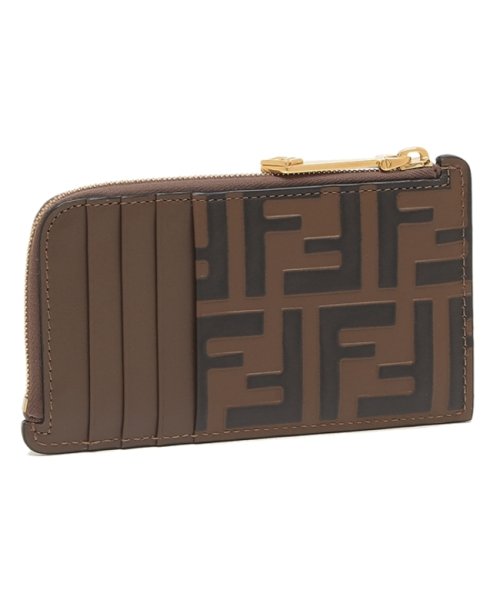 FENDI(フェンディ)/フェンディ フラグメントケース カードケース FFダイヤモンド コインケース ブラウン レディース FENDI 8M0489 ADYM F13VK/img03