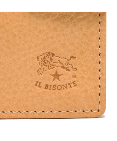 IL BISONTE(イルビゾンテ)/イルビゾンテ 二つ折り財布 メンズ レディース ベージュ ユニセックス IL BISONTE SBW015 PV0005 NA106N/img06