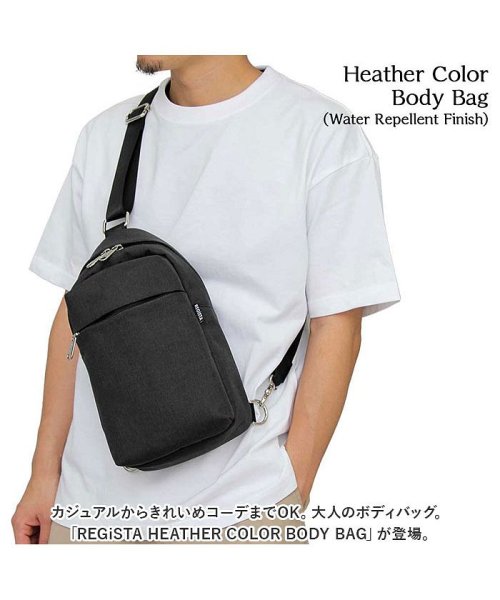 BACKYARD FAMILY(バックヤードファミリー)/REGiSTA HEATHER COLOR BODY BAG/img02