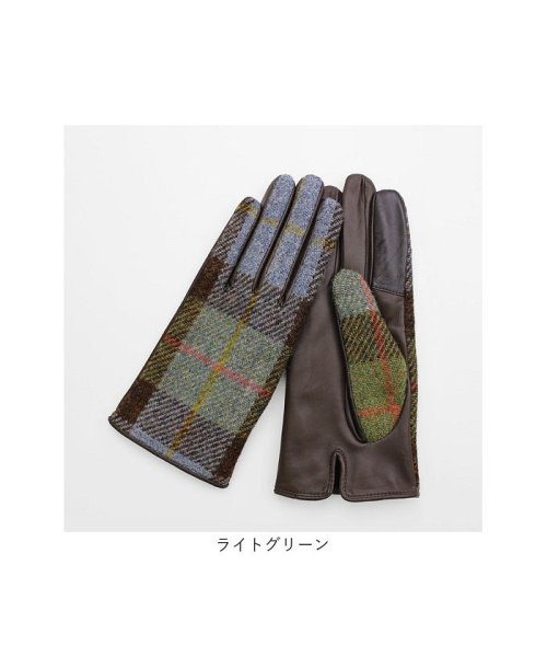 BACKYARD FAMILY(バックヤードファミリー)/WOMEN Harris Tweed グローブ スクワラン加工 抗菌機能/img15