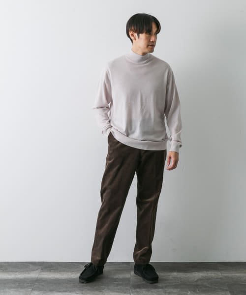 URBAN RESEARCH DOORS(アーバンリサーチドアーズ)/LIFE STYLE TAILOR　マシンウォッシャブルハイゲージモックニット/img12