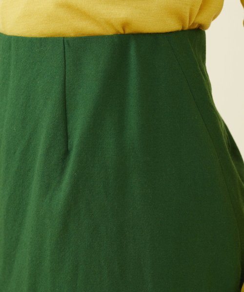 ウールワッシャーナロースカート 