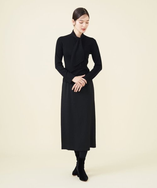 ウールワッシャーナロースカート 