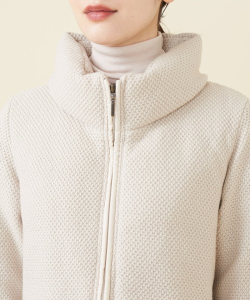 ニットコンビネーションダウン 