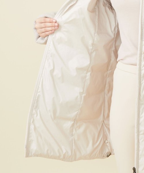 ニットコンビネーションダウン 