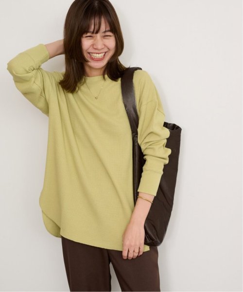 JOURNAL STANDARD relume(ジャーナルスタンダード　レリューム)/《追加6》TCワッフルオーバーサイズロングスリーブTシャツ/img32