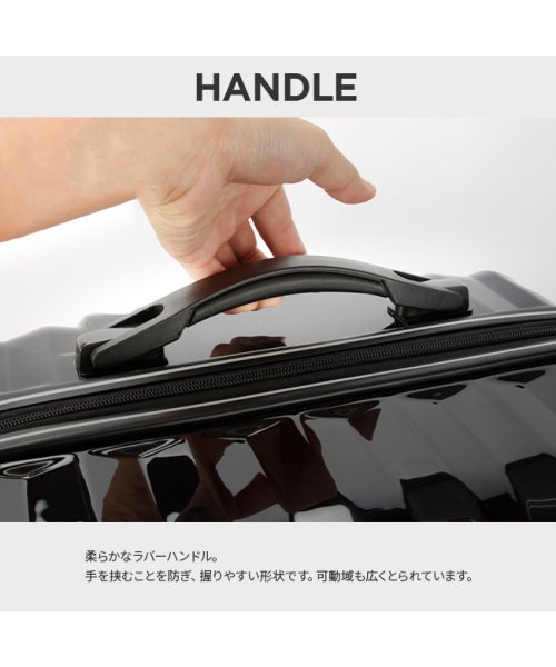 スーツケース 60L Mサイズ 中型 軽量 DBCラゲージ HIRODBC bdy1951－24 軽量 ｜約