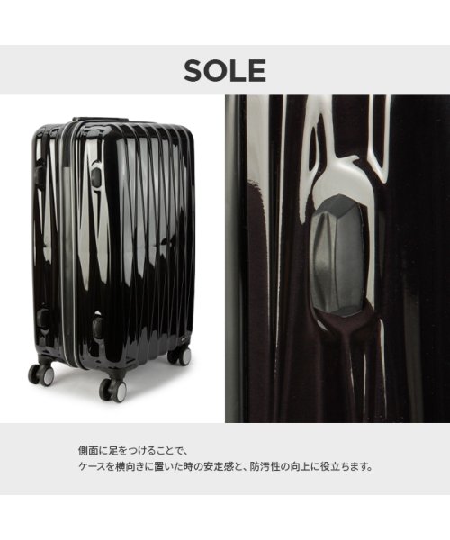 スーツケース 60L Mサイズ 中型 軽量 DBCラゲージ HIRODBC bdy1951－24 軽量 ｜約