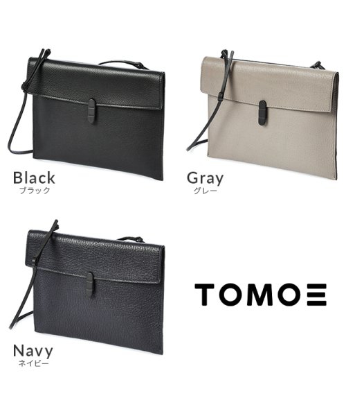 トモエ バッグ ショルダーバッグ サコッシュ メンズ レザー スリム 本革 薄型 日本製 斜めがけ ユーティリティ TOMOE UTILITY 