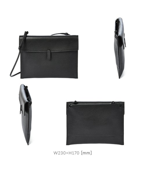 トモエ バッグ ショルダーバッグ サコッシュ メンズ レザー スリム 本革 薄型 日本製 斜めがけ ユーティリティ TOMOE UTILITY 