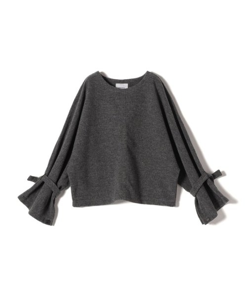 【SHIPS別注】assiette:2WAY ボリューム スリーブ プルオーバー ◇ assiette
