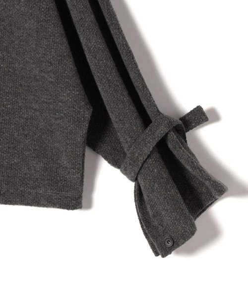 【SHIPS別注】assiette:2WAY ボリューム スリーブ プルオーバー ◇ assiette