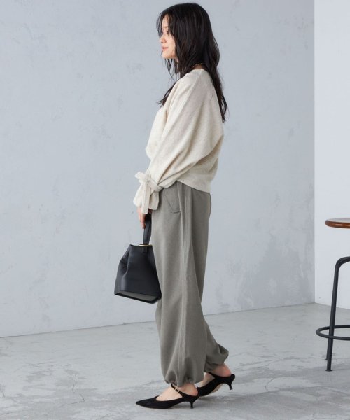 【SHIPS別注】assiette:2WAY ボリューム スリーブ プルオーバー ◇ assiette