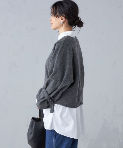 【SHIPS別注】assiette:2WAY ボリューム スリーブ プルオーバー ◇ assiette