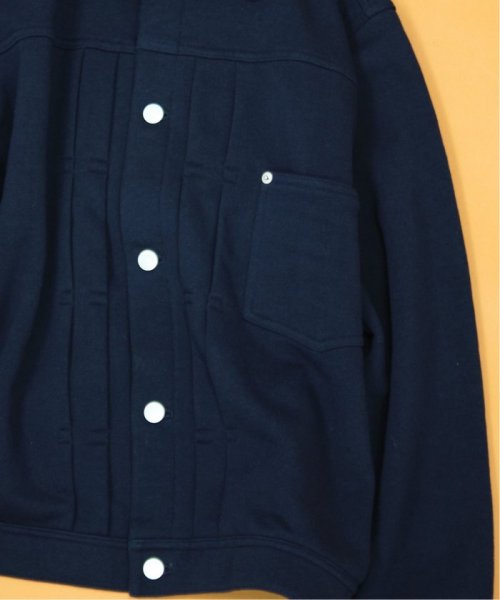 【LOOPWHEELER for LOWERCASE × POGGYTHEMAN】別注 スウェット トラッカージャケット LOOPWHEELER LOWERCASE POGGYTHEMAN ループウィラー