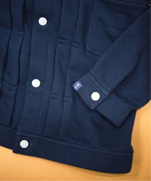 【LOOPWHEELER for LOWERCASE × POGGYTHEMAN】別注 スウェット トラッカージャケット LOOPWHEELER LOWERCASE POGGYTHEMAN ループウィラー