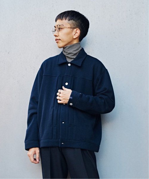 【LOOPWHEELER for LOWERCASE × POGGYTHEMAN】別注 スウェット トラッカージャケット LOOPWHEELER LOWERCASE POGGYTHEMAN ループウィラー