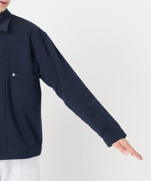 【LOOPWHEELER for LOWERCASE × POGGYTHEMAN】別注 スウェット トラッカージャケット LOOPWHEELER LOWERCASE POGGYTHEMAN ループウィラー