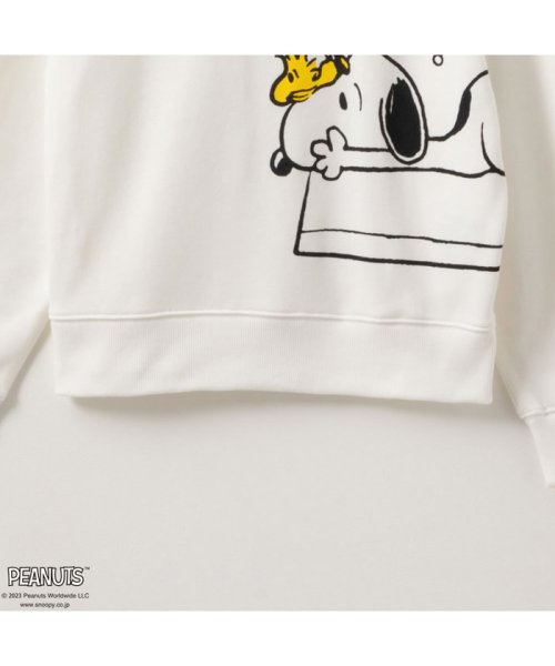 MAC HOUSE(kid's)(マックハウス（キッズ）)/PEANUTS SNOOPY 裾スリットトレーナー 335154212－A/img04