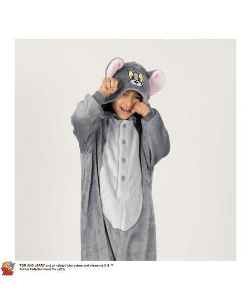 MAC HOUSE(kid's)(マックハウス（キッズ）)/Tom and Jerry トム 着ぐるみパジャマ 335144231/img01