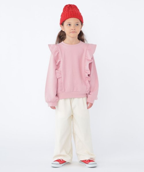 SHIPS KIDS(シップスキッズ)/SHIPS KIDS:100～130cm / コーデュロイ ストラップ ワイド パンツ/img06