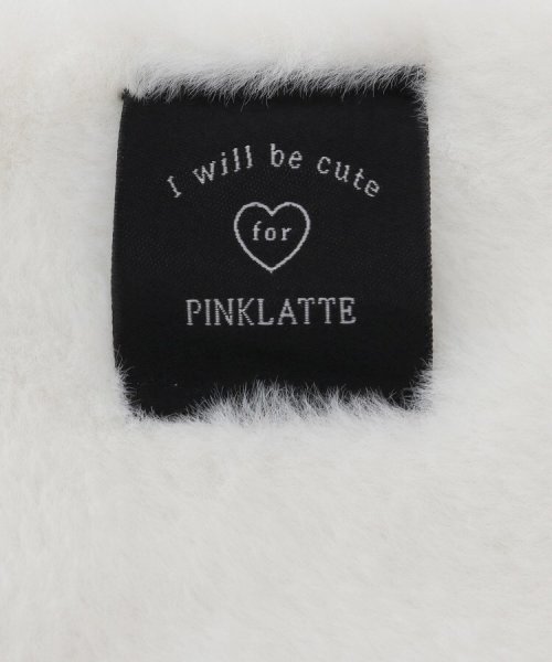PINK-latte(ピンク　ラテ)/リバーシブルファーティペット/img03