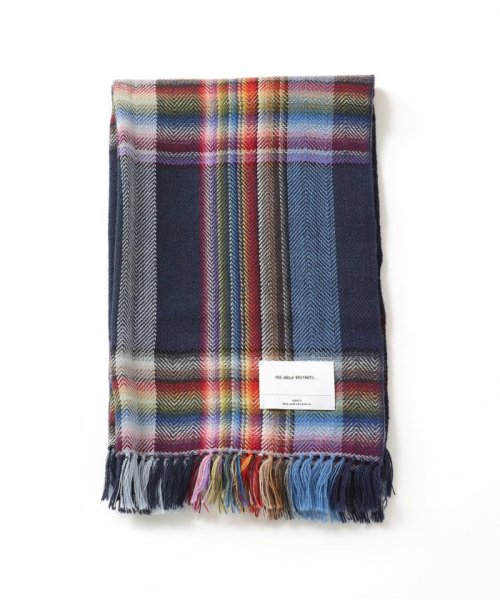 【THE INOUE BROTHERS / ザ イノウエブラザーズ】Multi Coloured Scarf INOUE THE BROTHERS イノウエブラザーズ