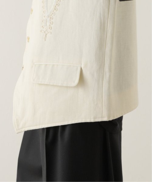 【OFF THE CUFF/オフザカフ】VELOR CODE EMB GILET THE FRAMeWORK OFF CUFF/オフザカフ 着用サイズ