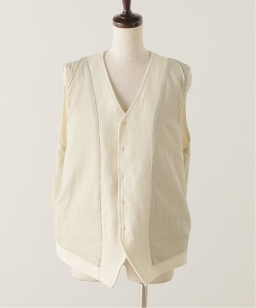 【OFF THE CUFF/オフザカフ】VELOR CODE EMB GILET THE FRAMeWORK OFF CUFF/オフザカフ 着用サイズ
