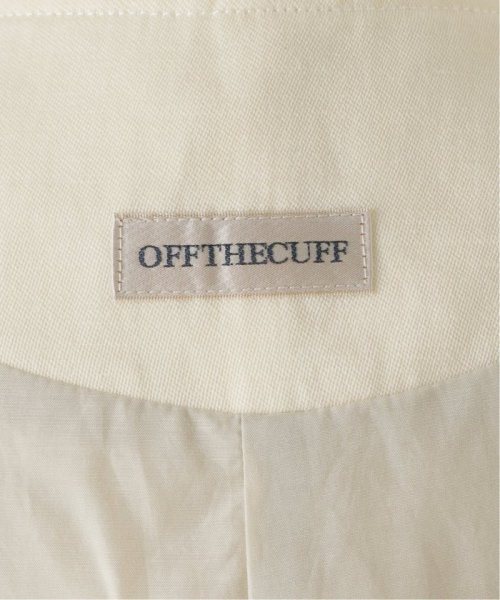 【OFF THE CUFF/オフザカフ】VELOR CODE EMB GILET THE FRAMeWORK OFF CUFF/オフザカフ 着用サイズ