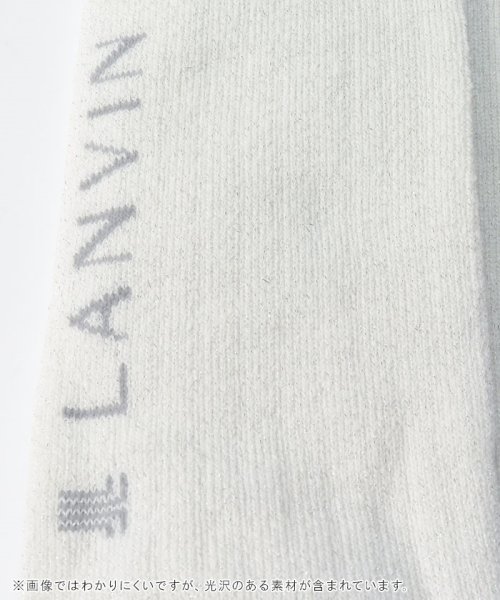 LANVIN SPORT(ランバン スポール)/リボン付きリブ編みニットレッグウォーマー/img12