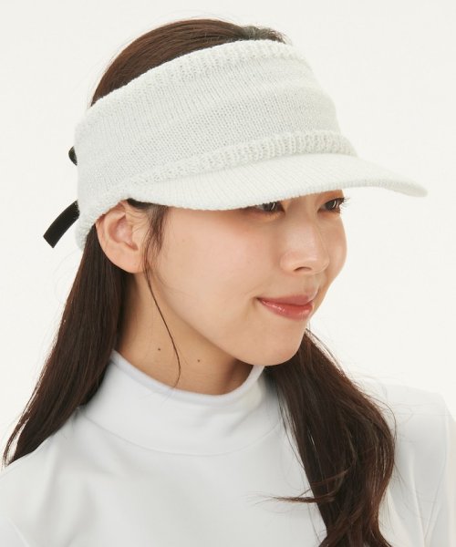 LANVIN SPORT(ランバン スポール)/ニットバイザー/img01