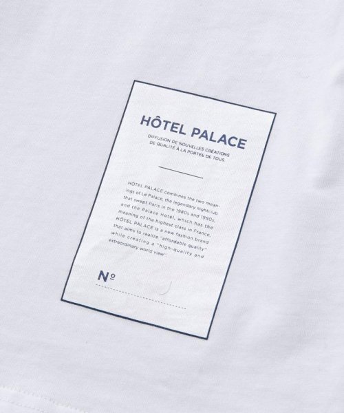 nano・universe(ナノ・ユニバース)/「HOTEL PALACE(オテル パラス)」グラフィックコットンロングスリーブTシャツ/img19