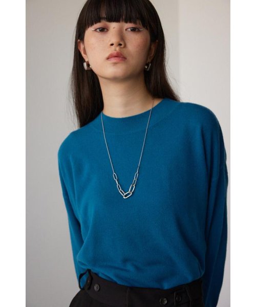 AZUL by moussy(アズールバイマウジー)/ヌーディーハイネックニットトップス/img19