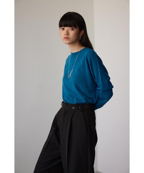 AZUL by moussy(アズールバイマウジー)/ヌーディーハイネックニットトップス/img20