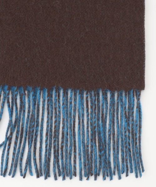 リバーシブルウールマフラー 