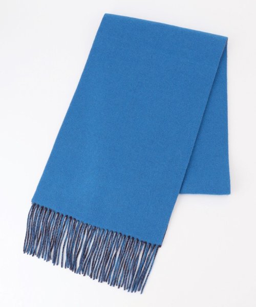 リバーシブルウールマフラー 