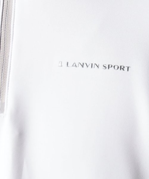 LANVIN SPORT(ランバン スポール)/【宮沢氷魚着用】ハーフジップ長袖シャツ（ストレッチ/UV）/img05