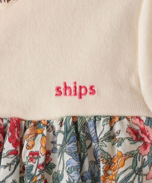 SHIPS KIDS(シップスキッズ)/SHIPS KIDS:70～80cm / 花柄 長袖 セット ロンパース/img17