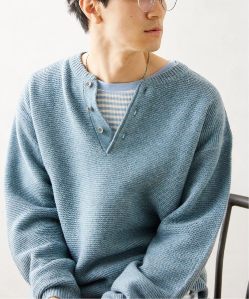 JOURNAL STANDARD relume Men's(ジャーナルスタンダード　レリューム　メンズ)/HAMILTON WOOL ガーター ヘンリーネックニット/img45