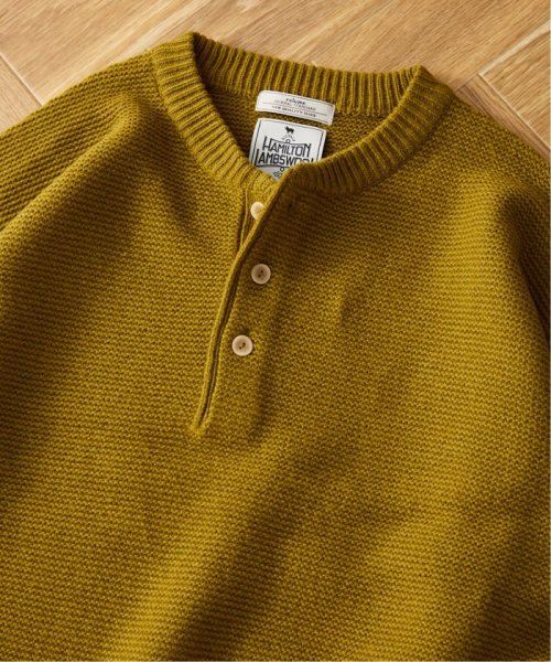 JOURNAL STANDARD relume Men's(ジャーナルスタンダード　レリューム　メンズ)/HAMILTON WOOL ガーター ヘンリーネックニット/img50