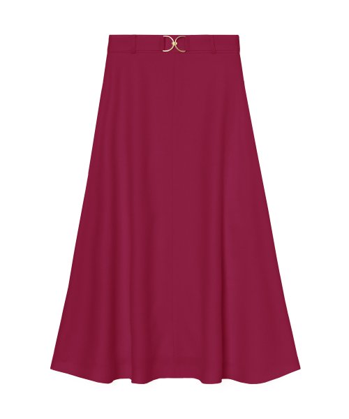 ストレッチボタニーベルトバックル スカート model 着用サイズ なし