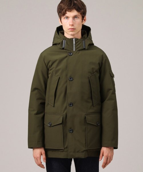 【河田フェザー】クラシック ダウン ブルゾン 