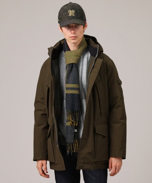 【河田フェザー】クラシック ダウン ブルゾン 