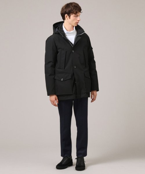 【河田フェザー】クラシック ダウン ブルゾン 