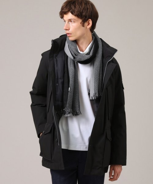 【河田フェザー】クラシック ダウン ブルゾン 