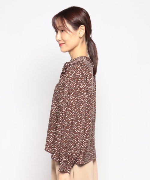 offprice.ec(offprice ec)/【flower/フラワー】balloon leopard blouse/img01