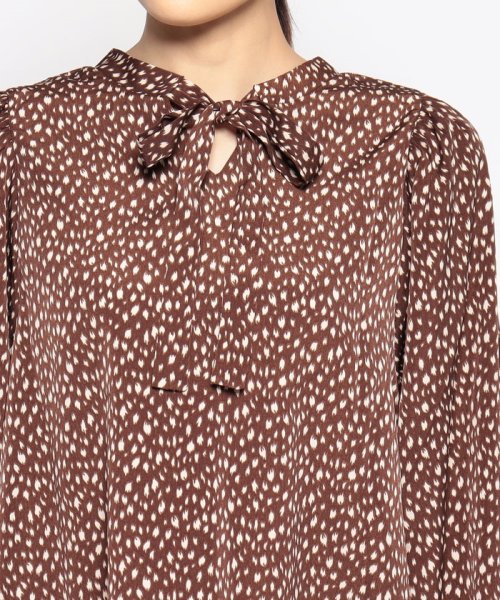 offprice.ec(offprice ec)/【flower/フラワー】balloon leopard blouse/img03