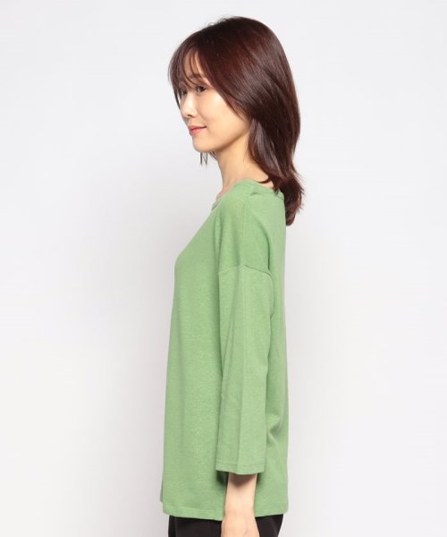 BENETTON (women)(ベネトン（レディース）)/リネン混長袖Tシャツ・カットソー/img13